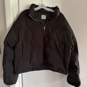 Women's Black Puffer Jacket